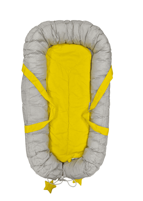 Sárga-Szürke babafészek